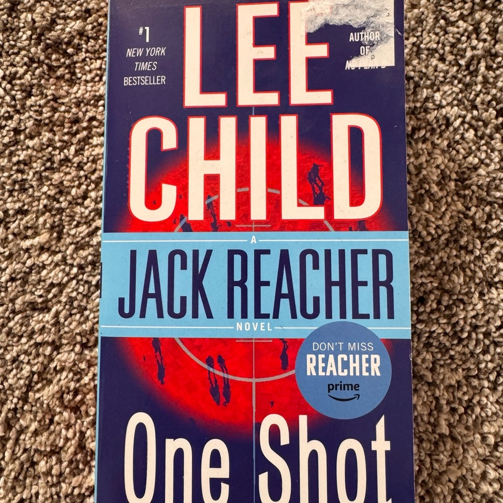 Lee Child 'One Shot' Book